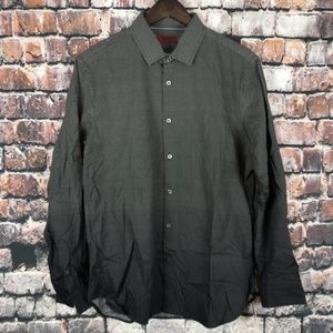 Alfani Men's New Medium Dress Shirt Black